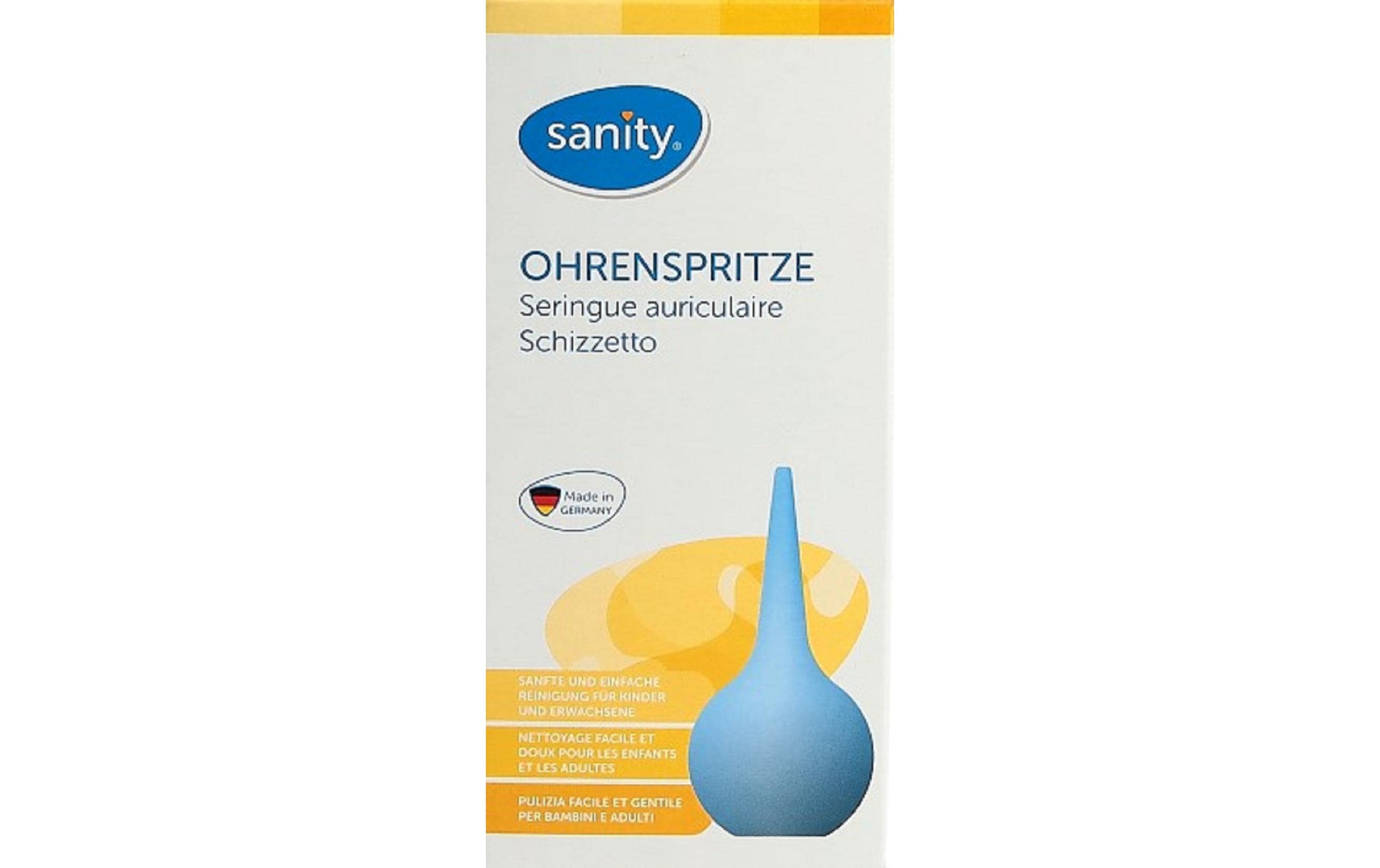 Sanity Ohrspritze 75 ml Gr 7