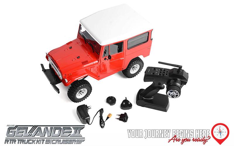 RC4WD Scale Crawler Gelände II Cruiser RTR, 1:10