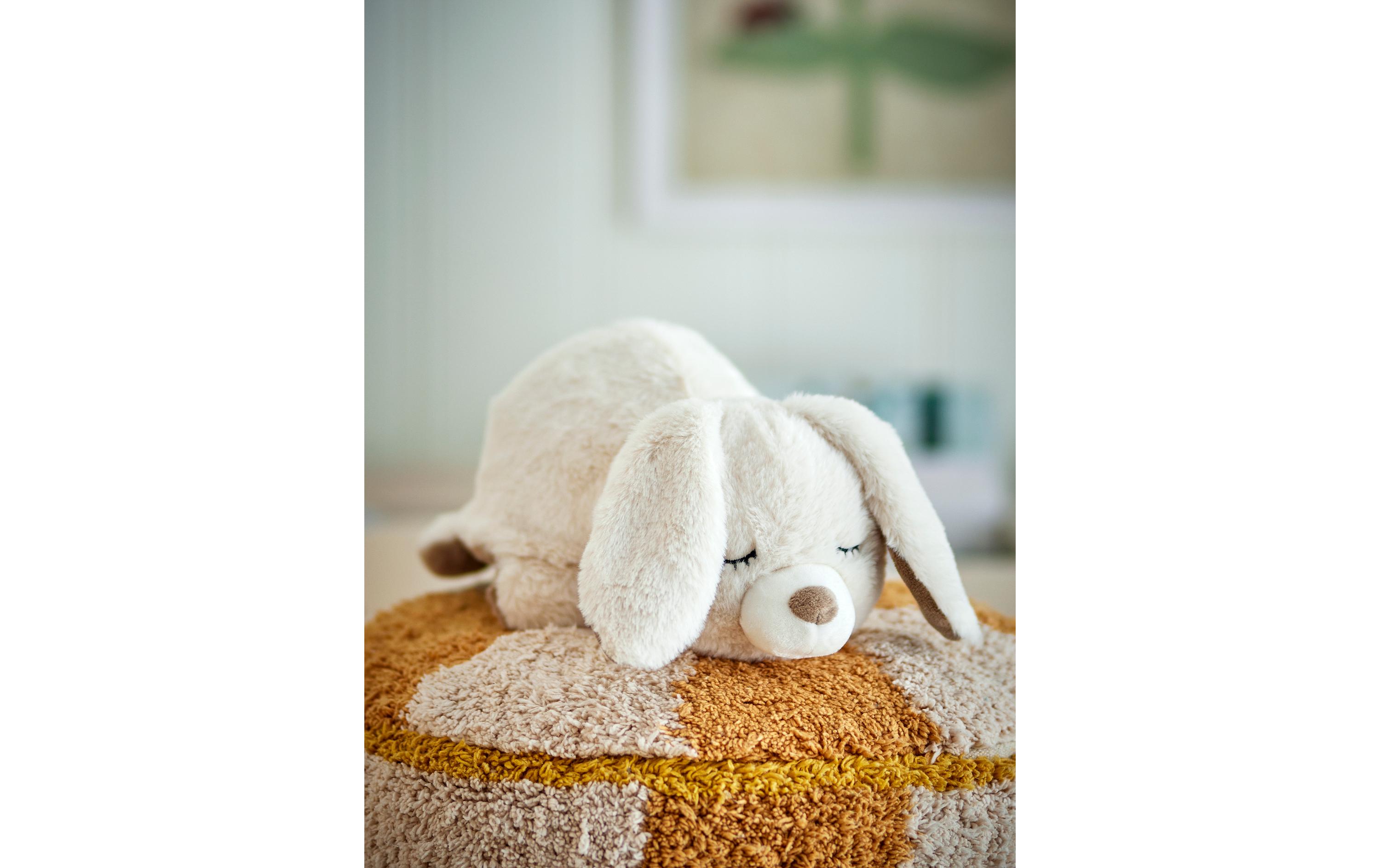 Bloomingville Plüsch Berta Beige, Braun