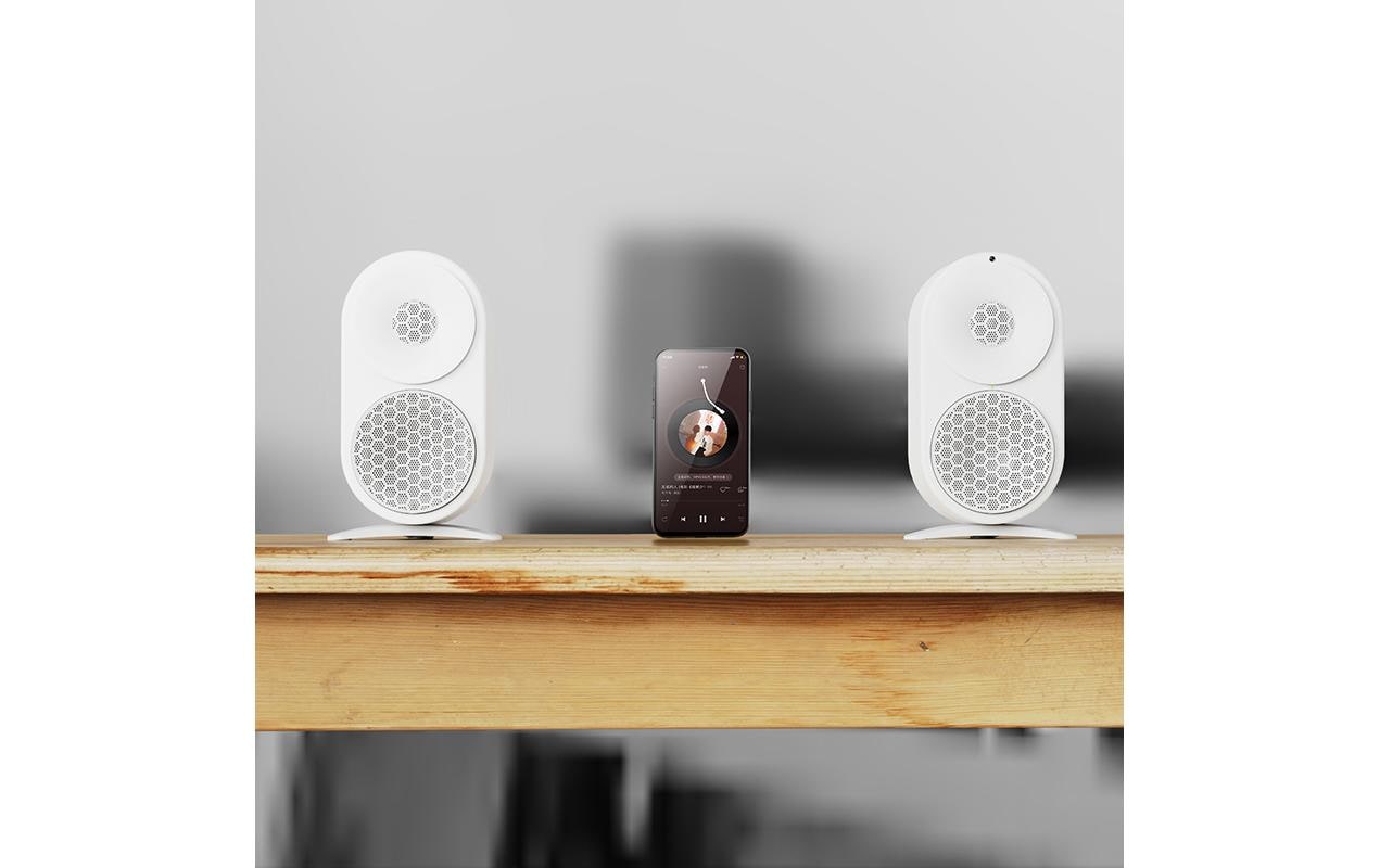 Shanling Regallautsprecher Paar S0 Weiss