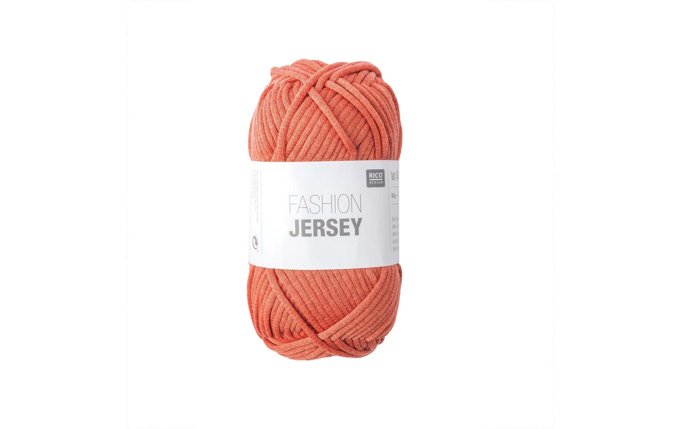 Rico Design Wolle Fashion Jersey 50 g Terracotta