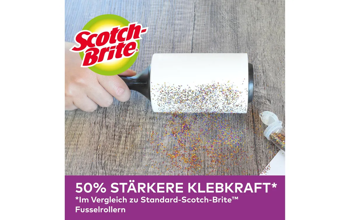 Scotch-Brite Kleiderroller Scotch-Brite Pet Extra Sticky 48 Blatt