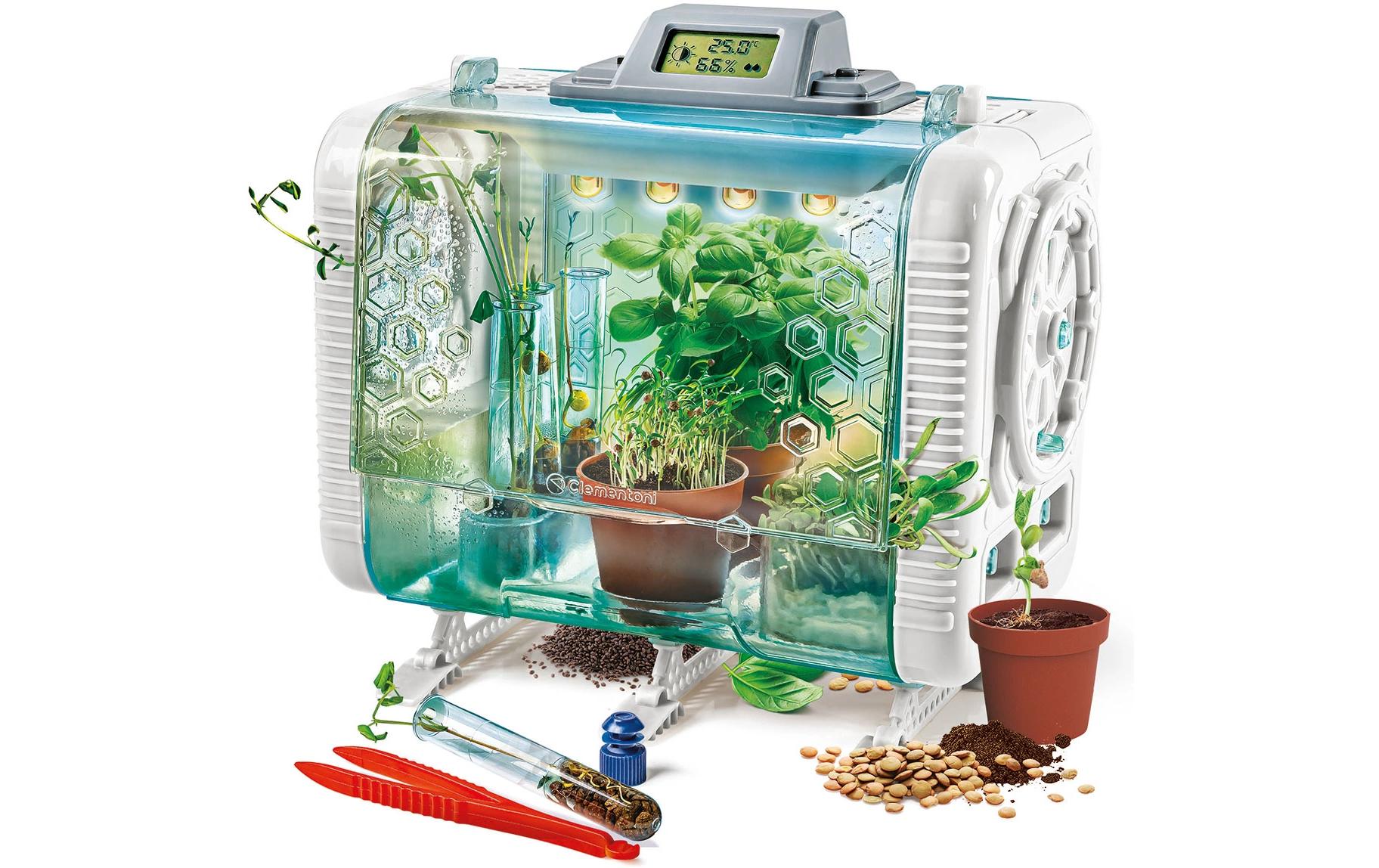 Clementoni Experimentierkasten High Tech Gewächshaus