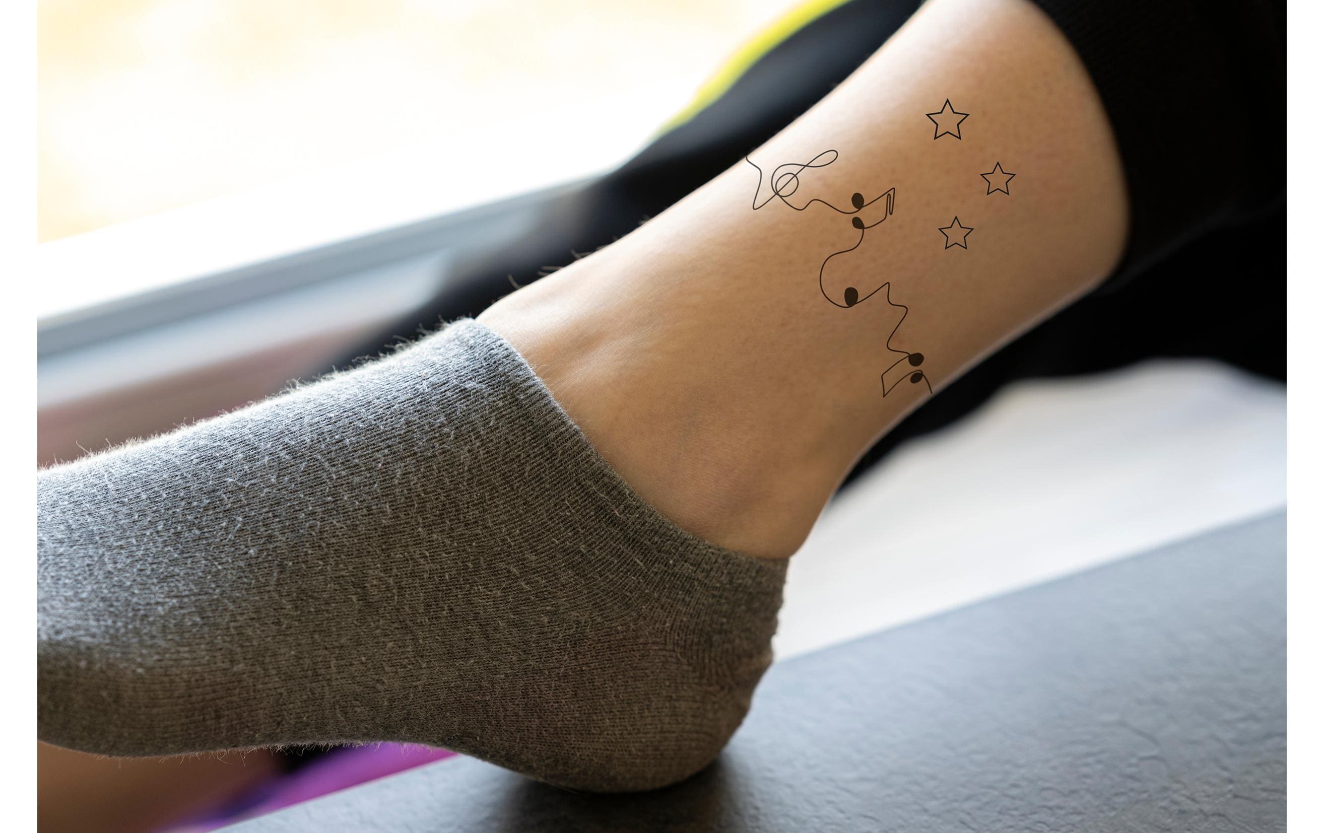 Eberhard Faber Tattoostift One Line 4 Stück, Mehrfarbig