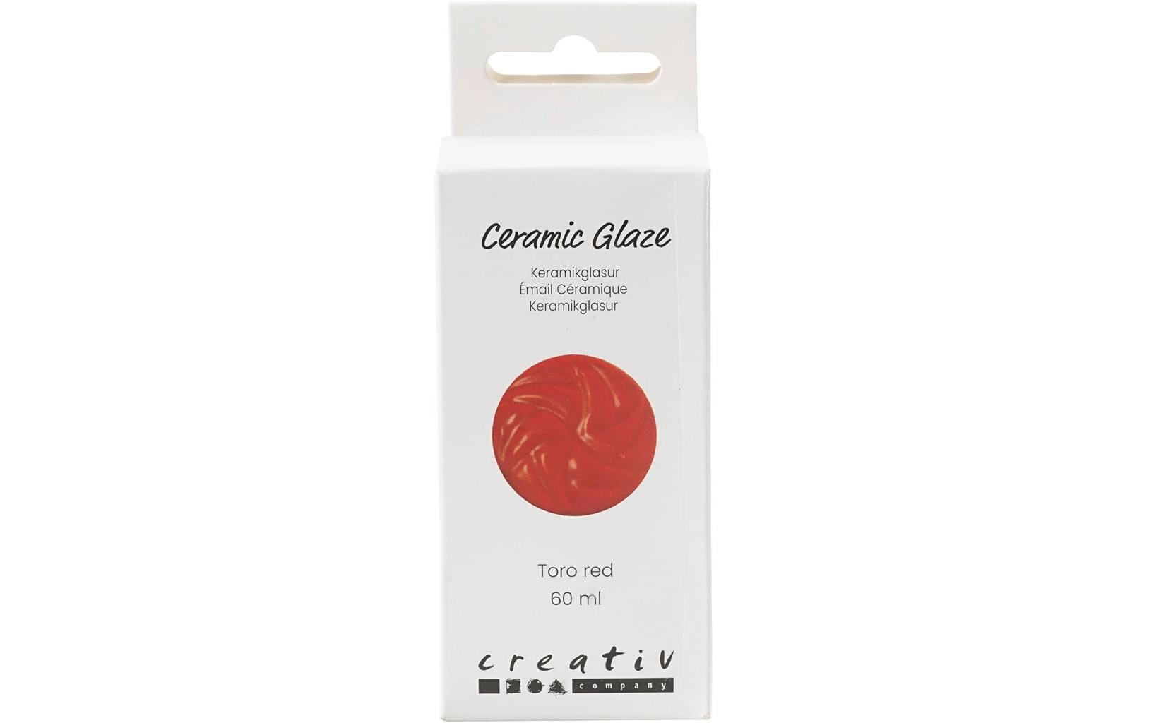 Creativ Company Versiegelung 984 - 1101 °C, 60 ml, Rot Creativ Company Versiegelung 984 - 1101 °C, 60 ml, Rot