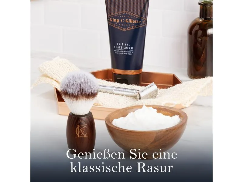 King C. Gillette Rasierpinsel 1 Stück1 Stück King C. Gillette Rasierpinsel 1 Stück1 Stück