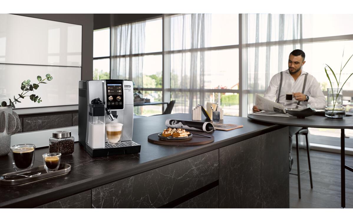 De'Longhi Kaffeevollautomat Dinamica Plus ECAM380.85 Taupe De'Longhi Kaffeevollautomat Dinamica Plus ECAM380.85 Taupe