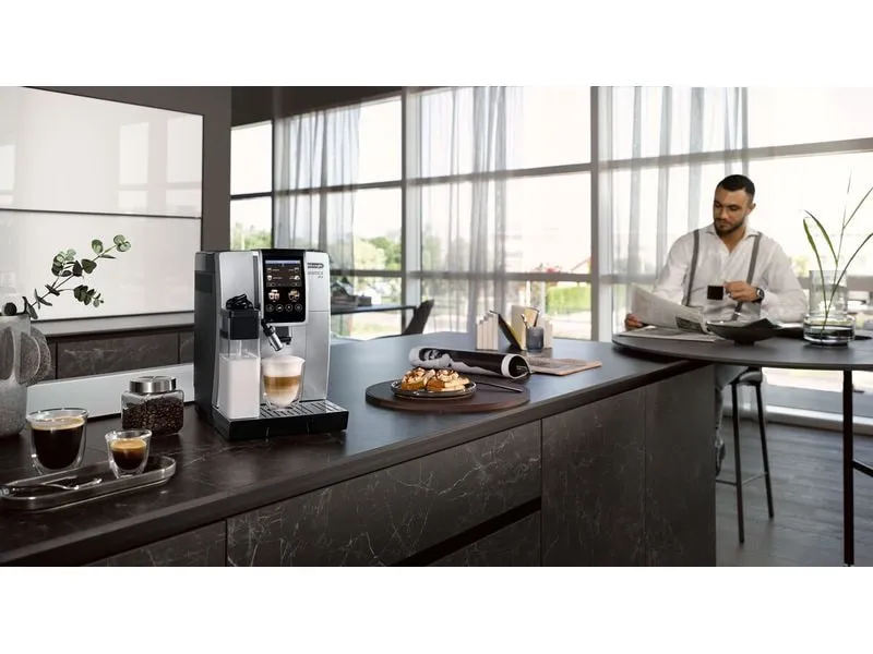 De'Longhi Kaffeevollautomat Dinamica Plus ECAM380.85 Taupe