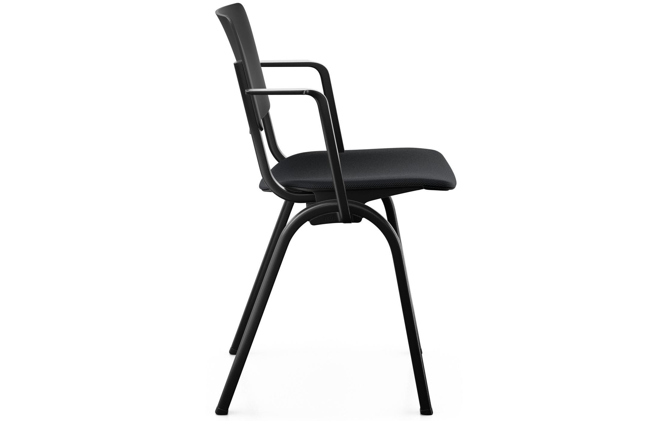 HÅG Konferenzstuhl Celi 9140 mit Armlehnen, Schwarz / Schwarz HÅG Konferenzstuhl Celi 9140 mit Armlehnen, Schwarz / Schwarz