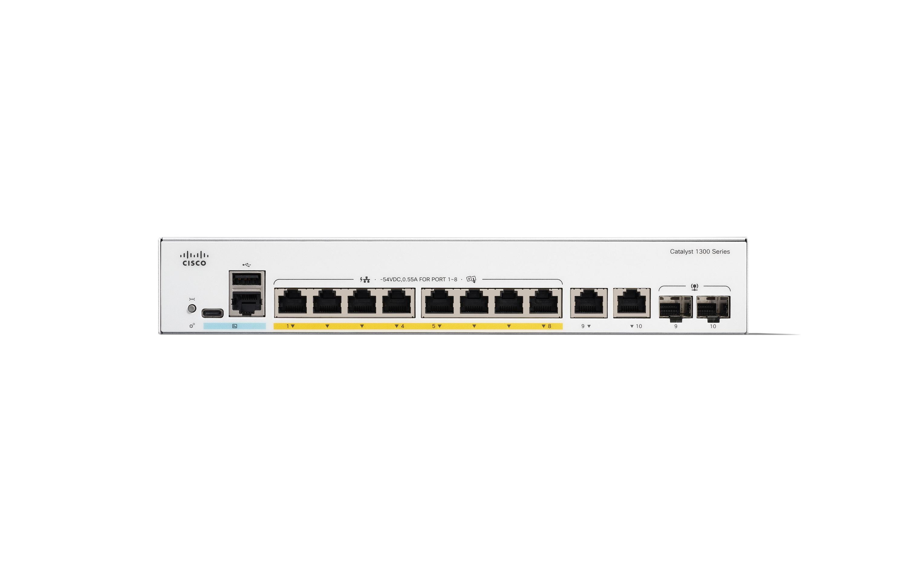 Cisco Switch Catalyst C1300-8T-E-2G 10 Port Cisco Switch Catalyst C1300-8T-E-2G 10 Port