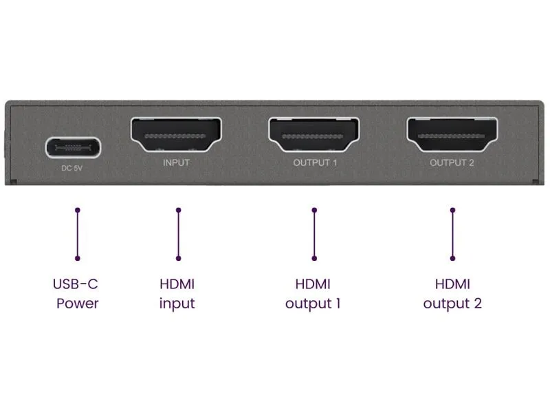 Marmitek Verteiler Split 712 UHD 4K HDMI Marmitek Verteiler Split 712 UHD 4K HDMI