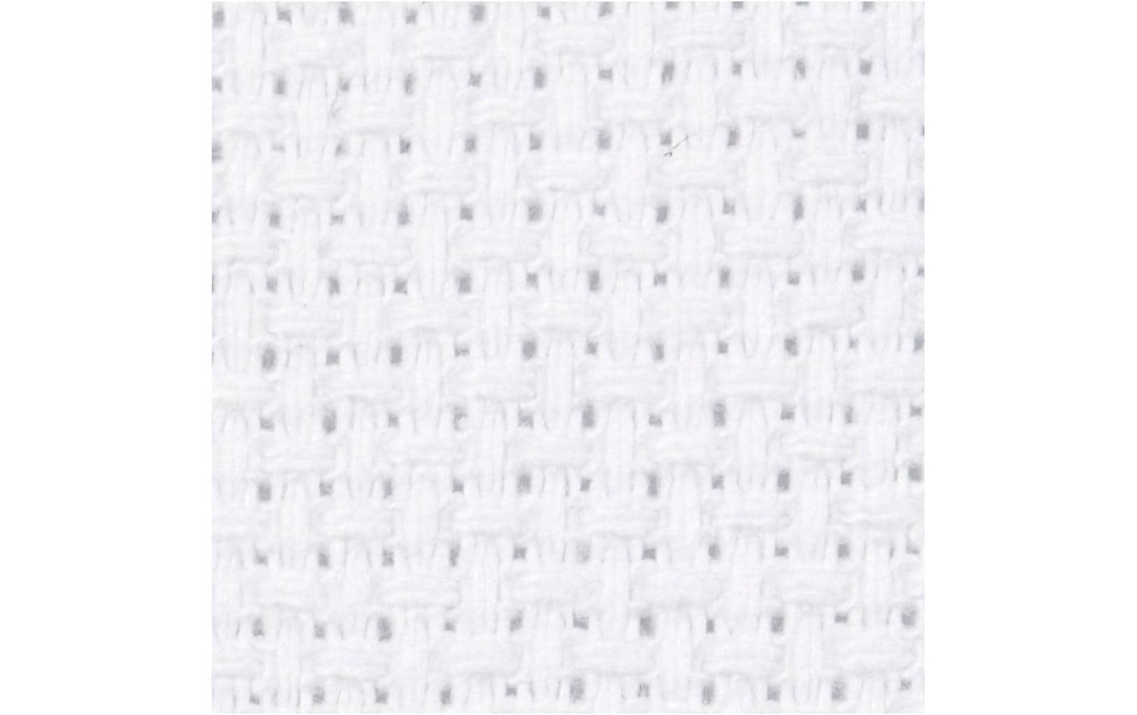 Creativ Company Aida-Stoff 50 x 50 cm, Weiss Creativ Company Aida-Stoff 50 x 50 cm, Weiss