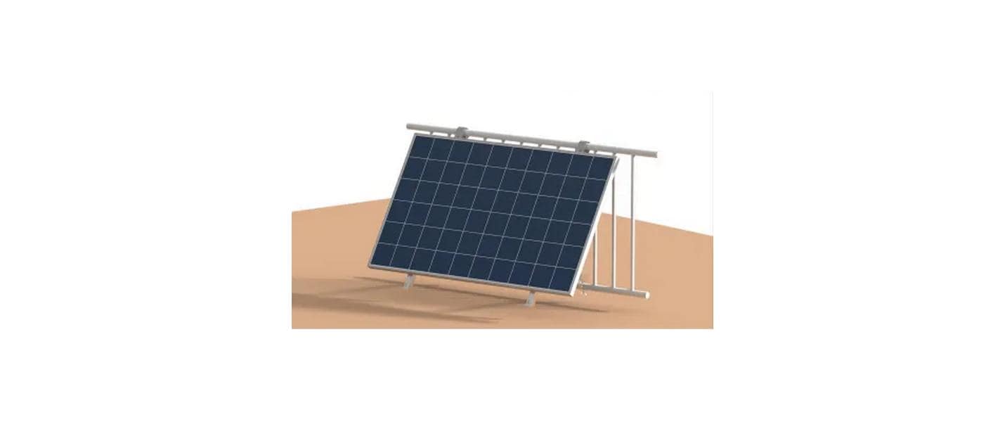 autosolar Solaranlage Balkonkraftwerk 800W, W-Halter