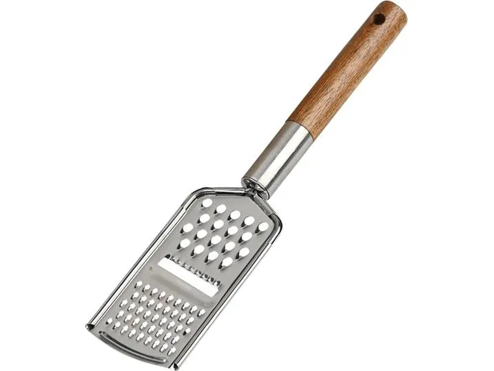Kesper Käsereibe und Käsehobel 3-fach Akazie Edelstahl Braun Metall Kesper Käsereibe und Käsehobel 3-fach Akazie Edelstahl Braun Metall