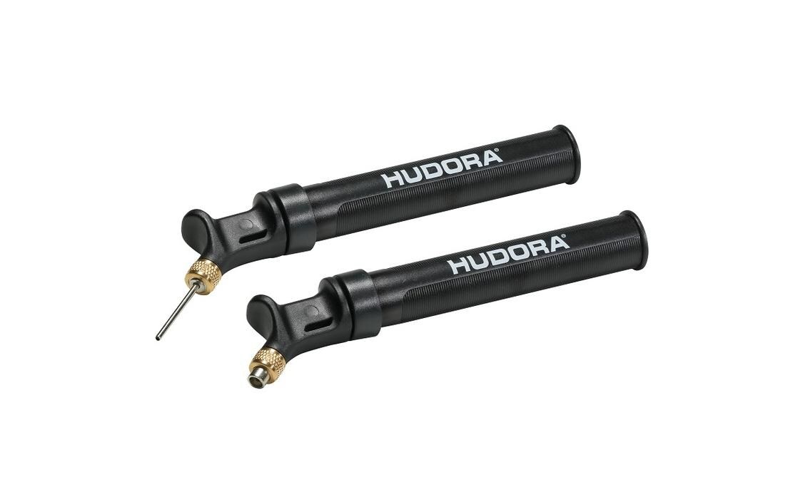 Hudora Ballpumpe In & Outdoor 4 x 19 cm schwarz Hudora Ballpumpe In & Outdoor 4 x 19 cm schwarz