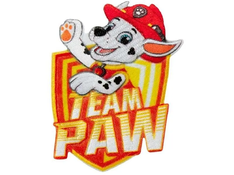 Mono-Quick Aufbügelbild Paw Patrol Marshall Team 1 Stück Mono-Quick Aufbügelbild Paw Patrol Marshall Team 1 Stück