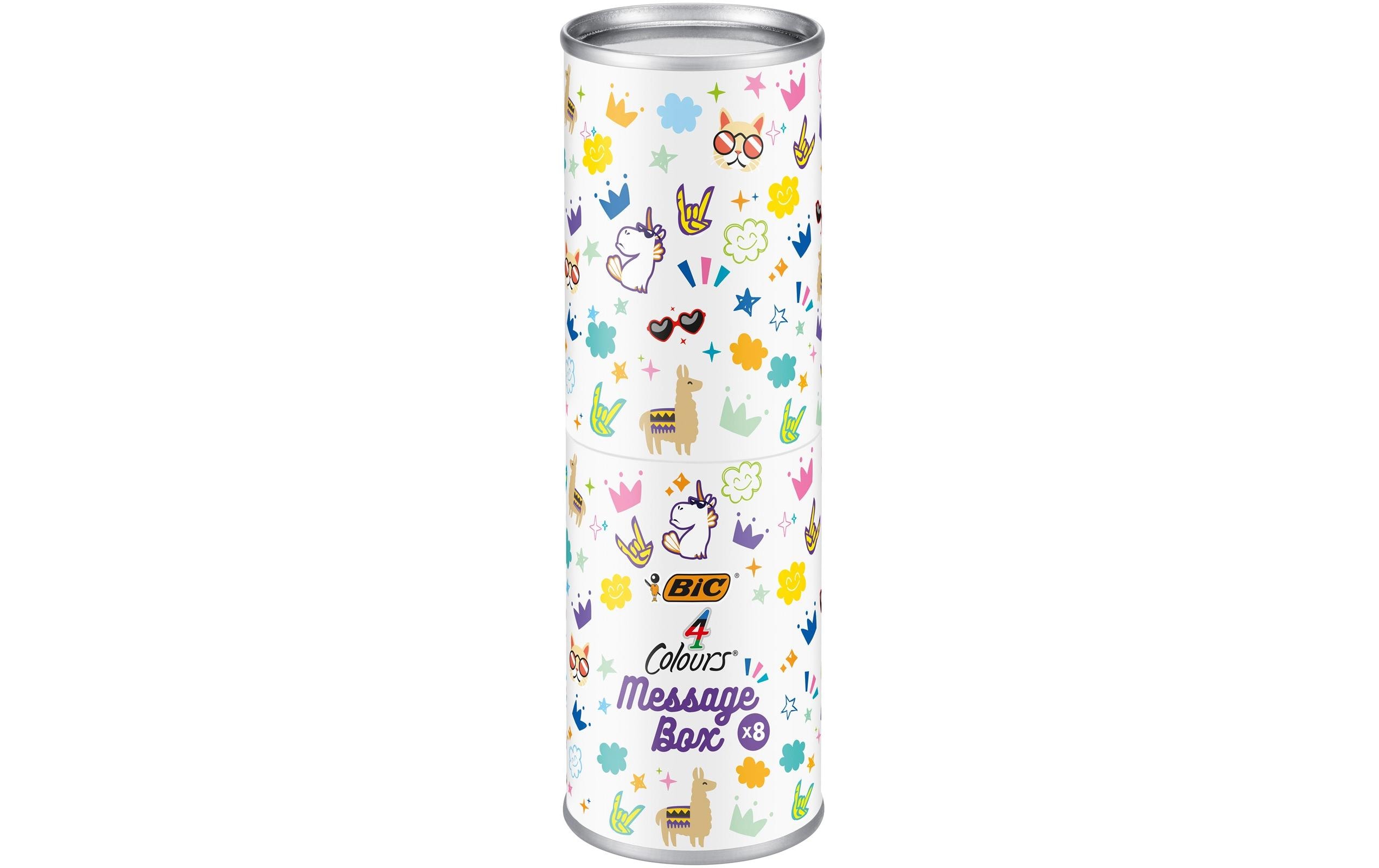 BIC Kugelschreiber Message Box 8 Stück