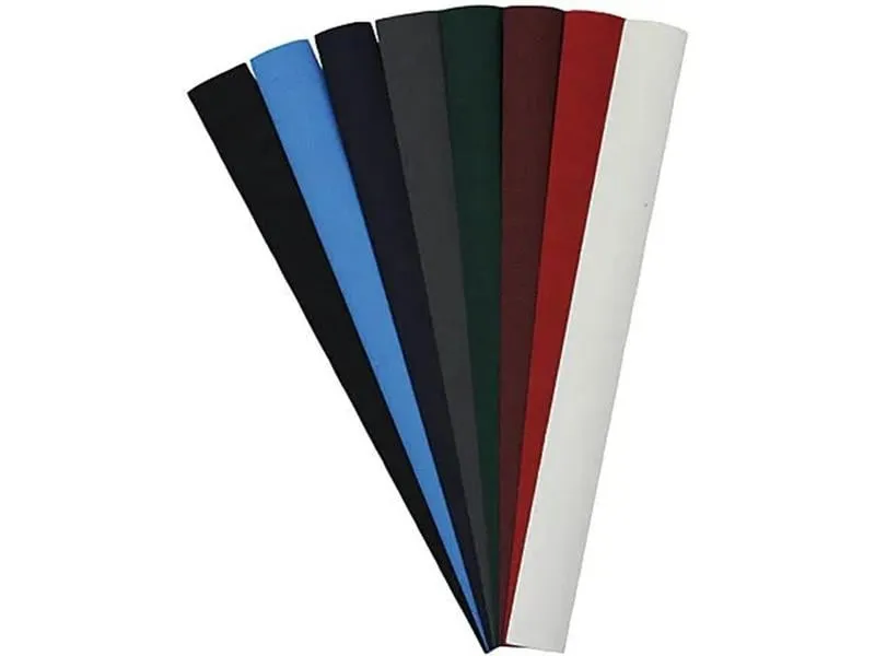 Büromaterial Einbanddeckel LX Strips Fastback 0 g/m², 100 Stück, Weiss