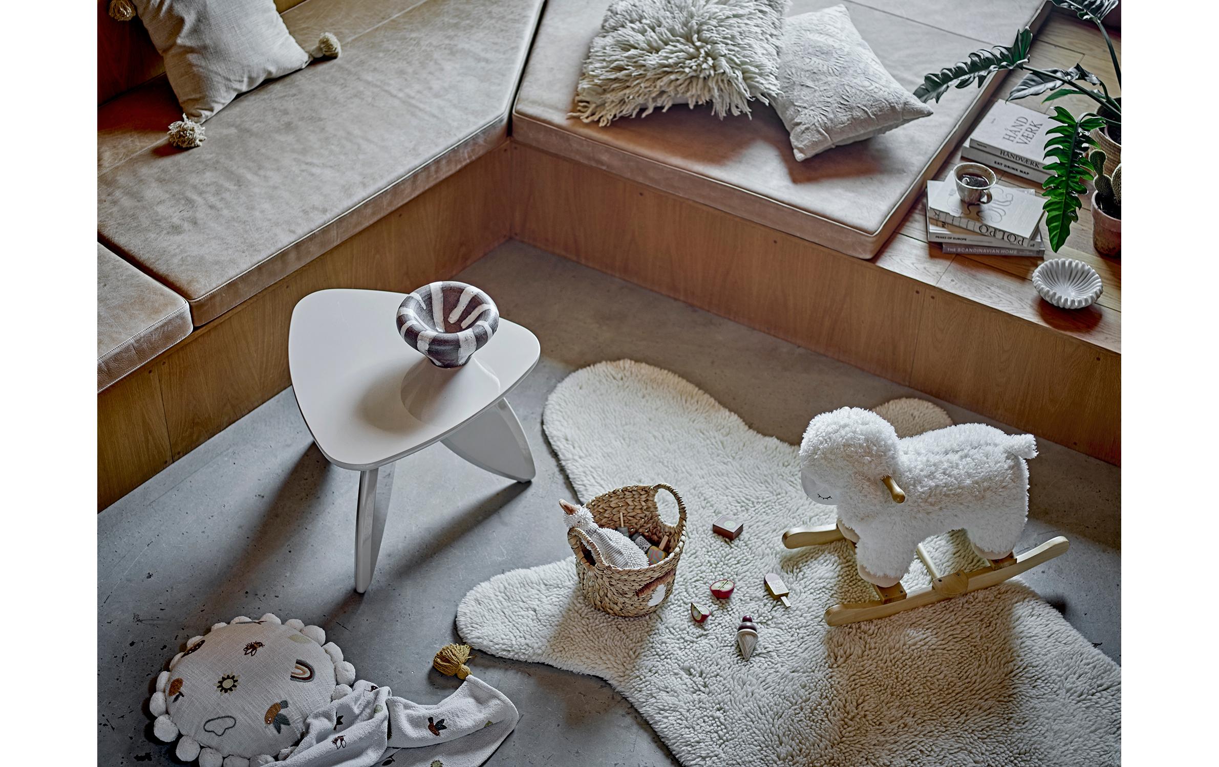 Bloomingville Kissen Chun 35 x 50 cm, Nature