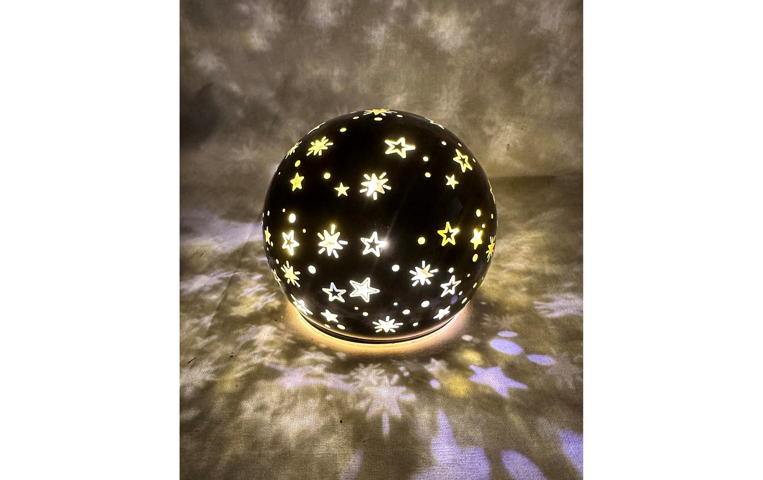 Dameco Schneekugel Ø 10 cm, Schwarz Dameco Schneekugel Ø 10 cm, Schwarz