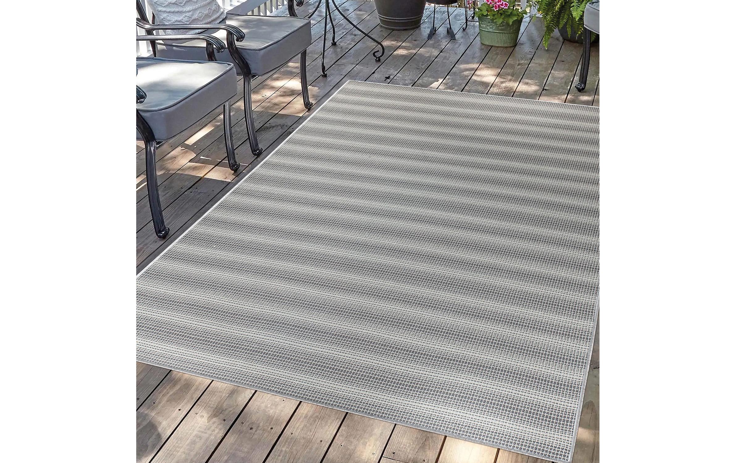 MyCarpet Teppich Palm 150 x 150 cm, Anthrazit