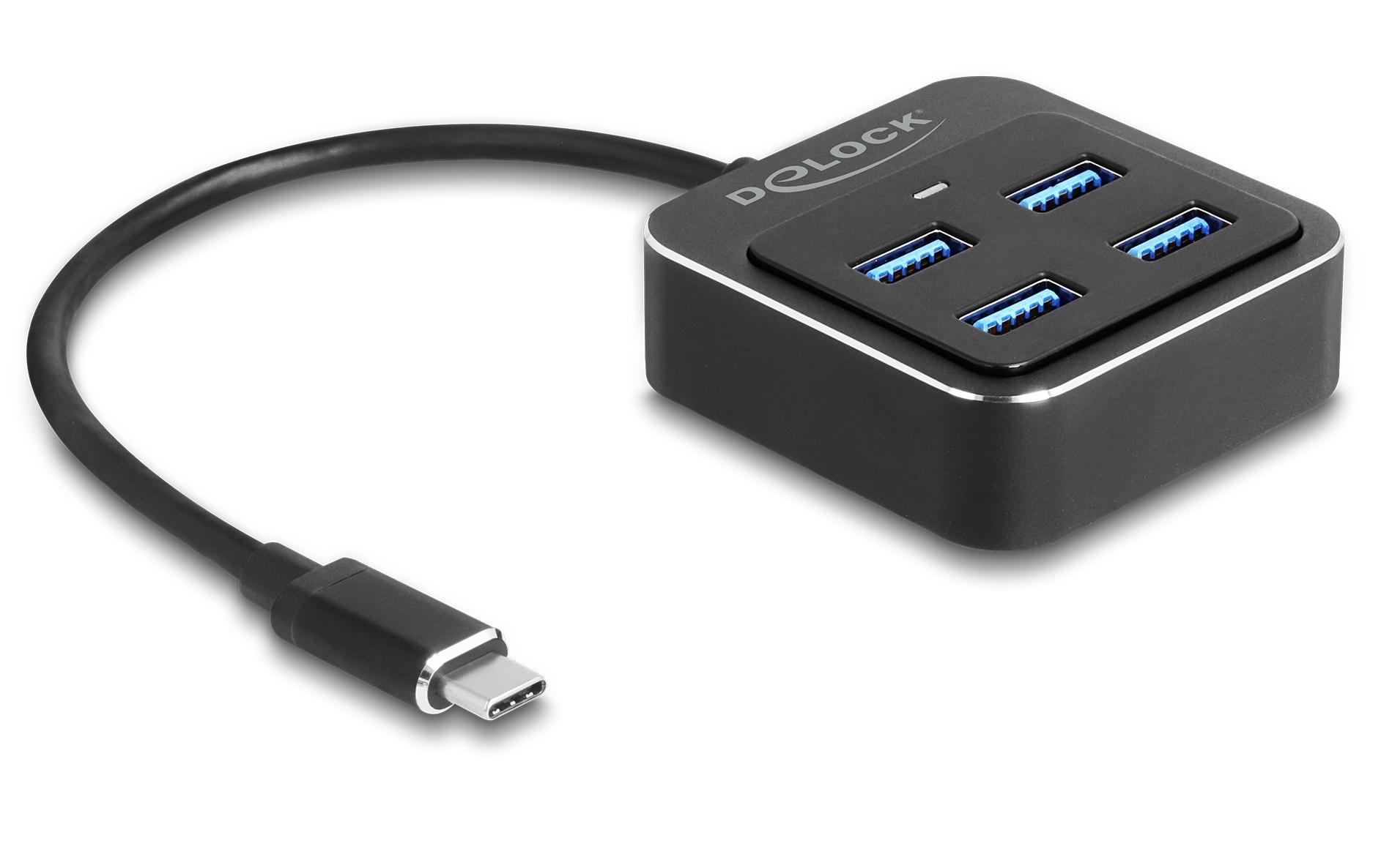 Delock USB-Hub 4 x USB 3.1 Typ-A