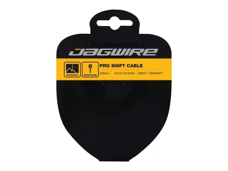 JAGWIRE Schaltkabel Slick Stainless Pro Polish SRAM/Shimano JAGWIRE Schaltkabel Slick Stainless Pro Polish SRAM/Shimano