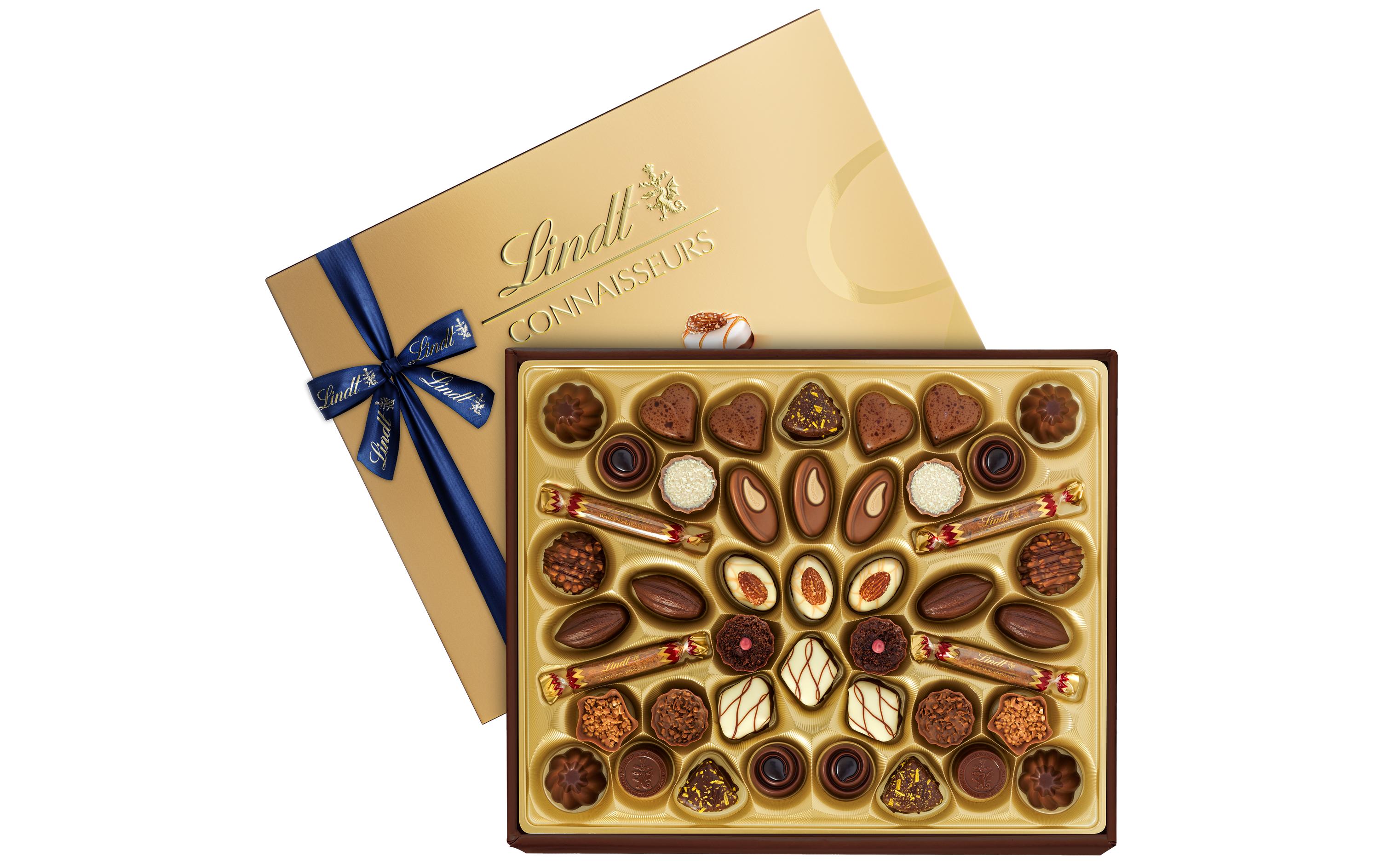 Lindt Schokoladen-Pralinen Connaisseurs assortiert 445 g Lindt Schokoladen-Pralinen Connaisseurs assortiert 445 g
