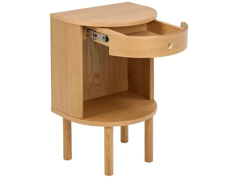 AC Design Nachttisch Paron Hellbraun, 40 x 31.5 x 60 cm AC Design Nachttisch Paron Hellbraun, 40 x 31.5 x 60 cm