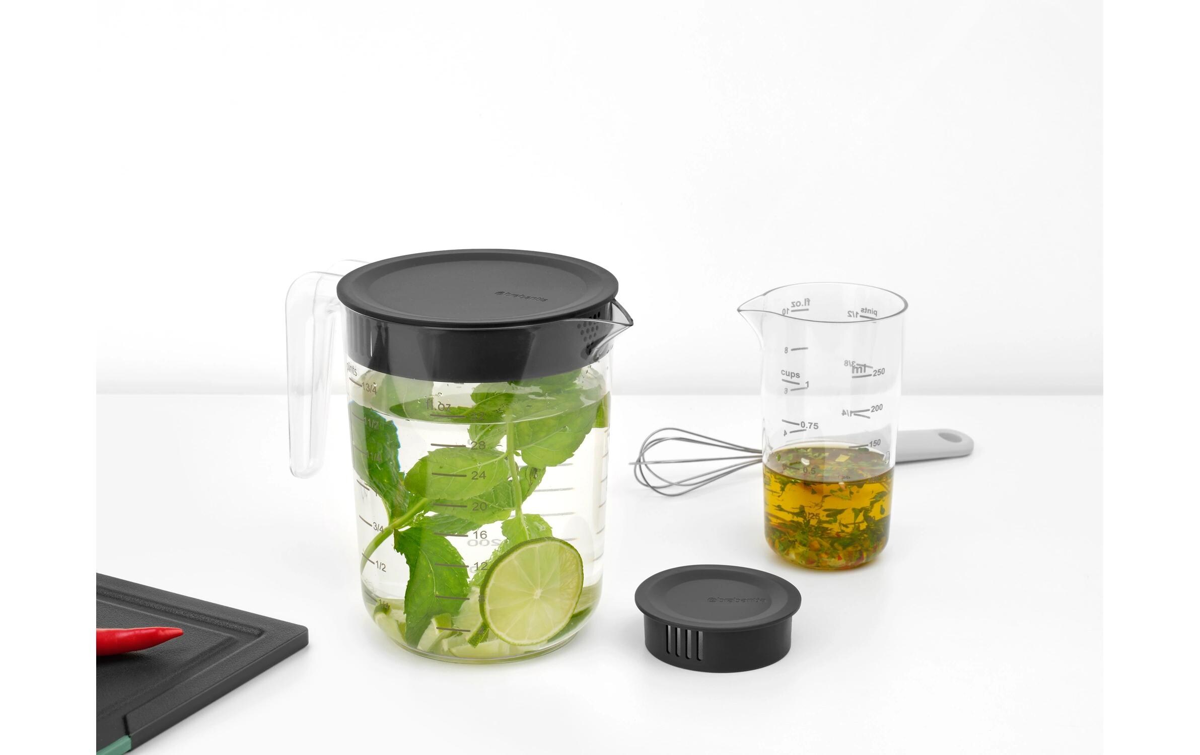 Brabantia Messbecher 2 Stück, 2.5 dl, Transparent