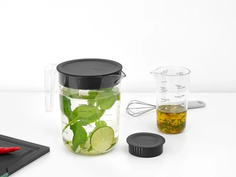 Brabantia Messbecher 2 Stück, 2.5 dl, Transparent Brabantia Messbecher 2 Stück, 2.5 dl, Transparent