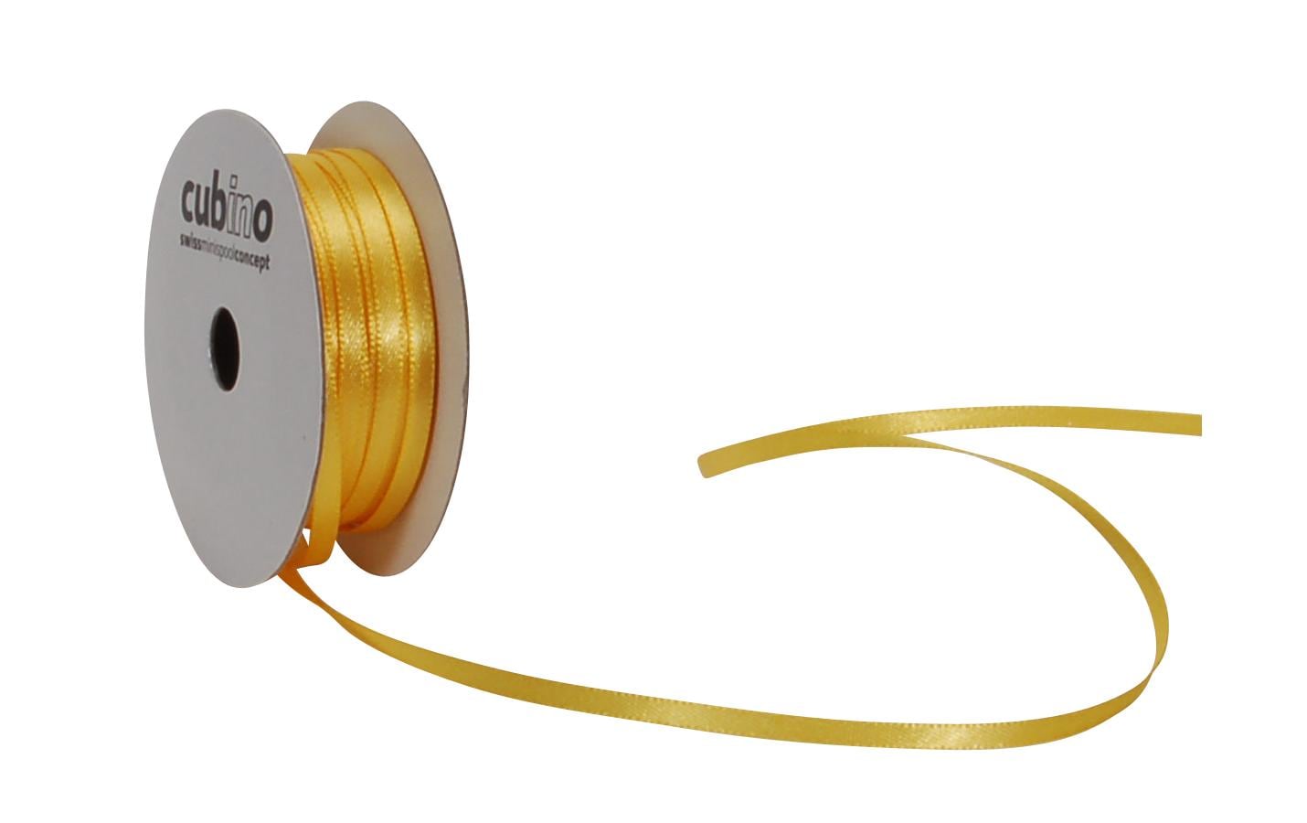 Spyk Satinband 3 mm x 8 m, Gelb
