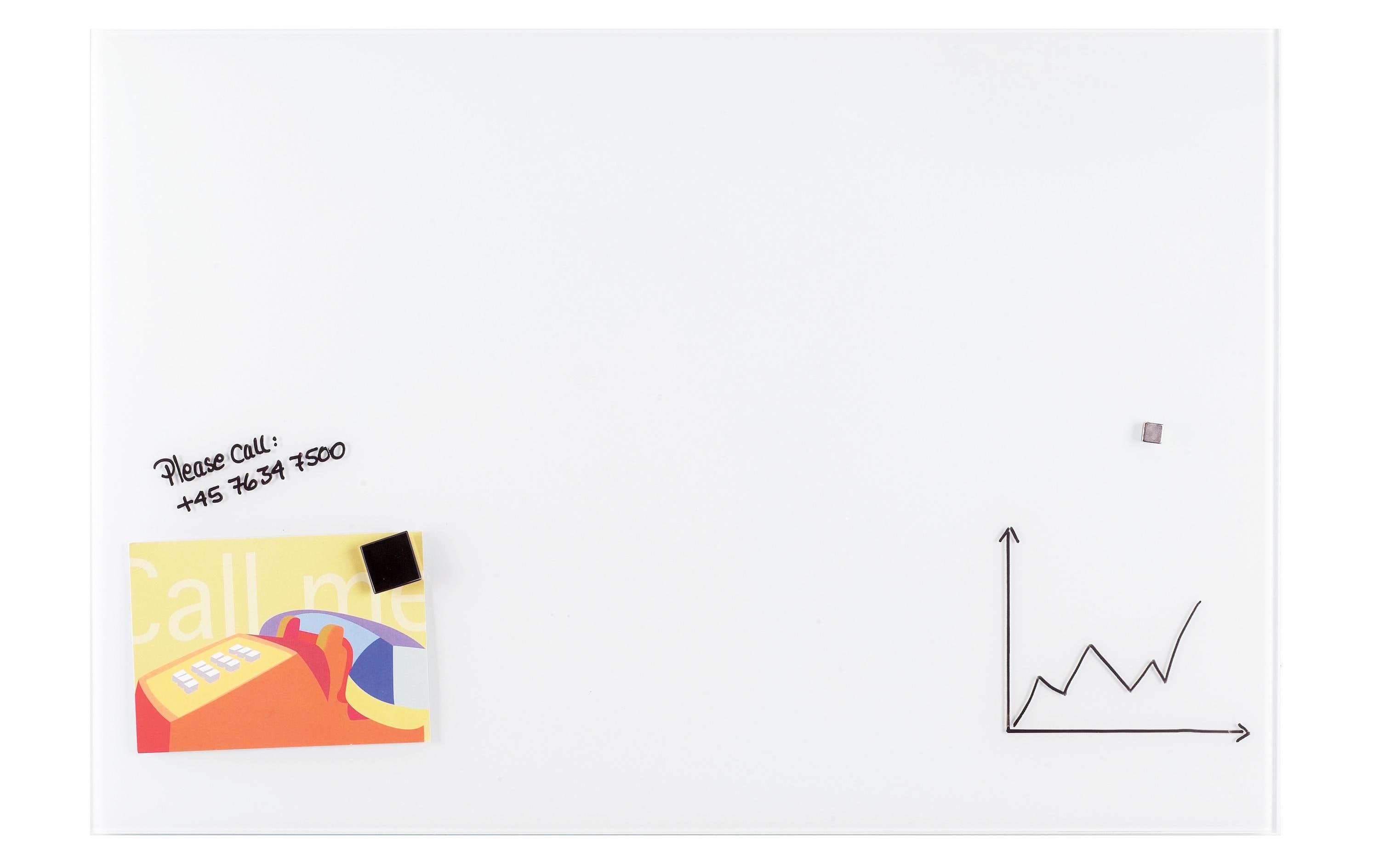 Franken Glassboard 120 cm x 200 cm, Weiss Franken Glassboard 120 cm x 200 cm, Weiss