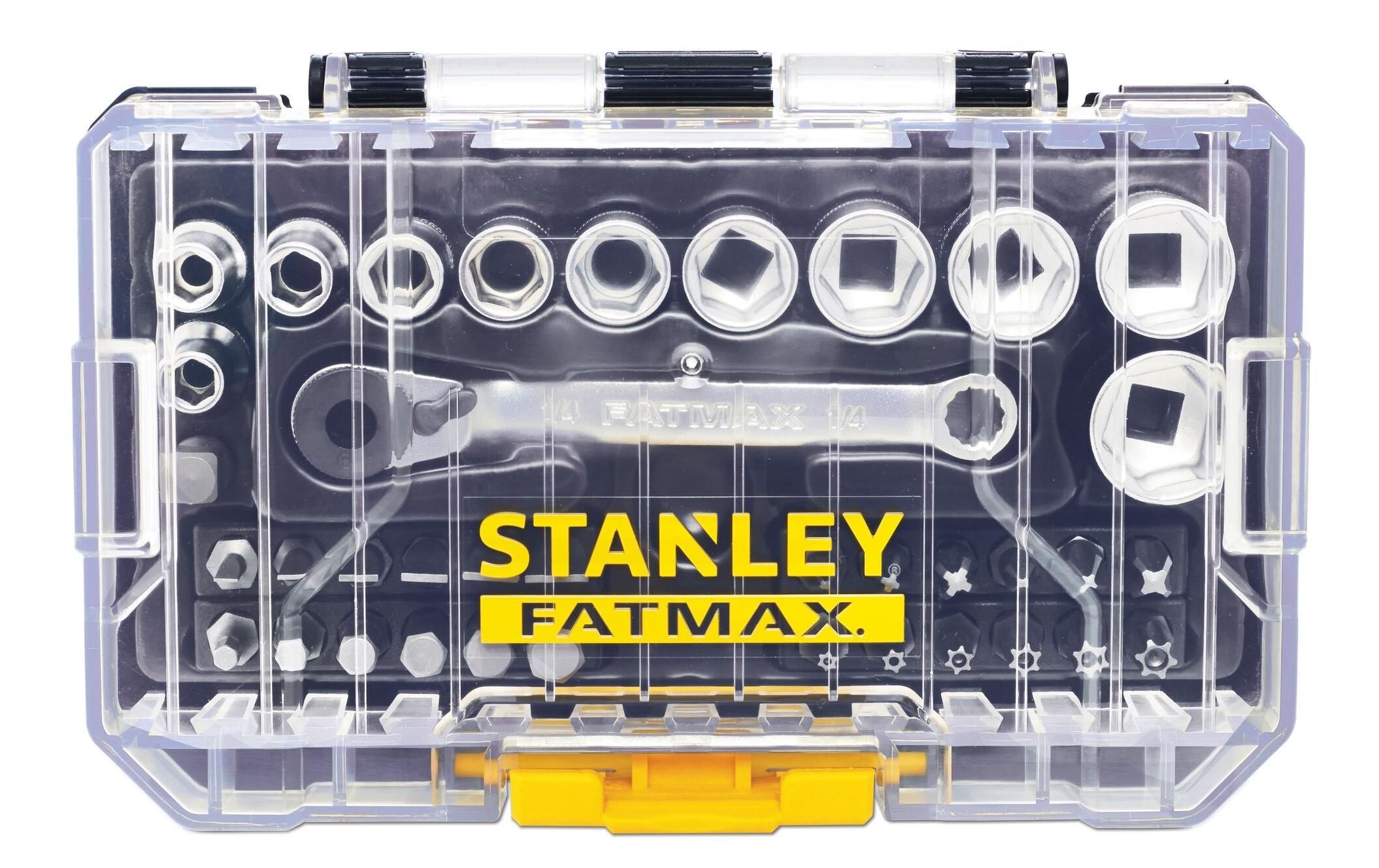 Stanley Fatmax Steckschlüssel-Set Pro STACK 1/4, 37-teilig