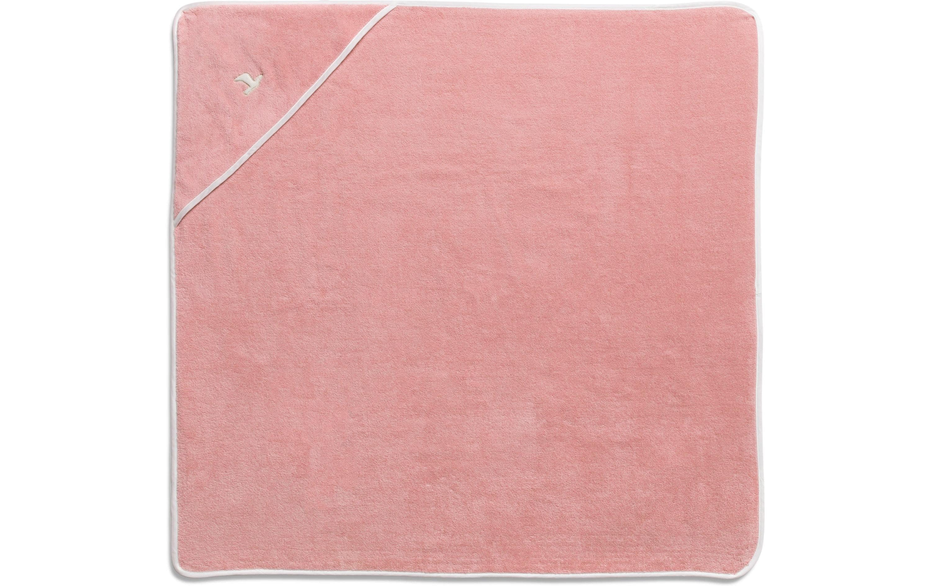 Möve Baby-Kapuzentuch Soft Hug 100 x 100 cm, Rosa Möve Baby-Kapuzentuch Soft Hug 100 x 100 cm, Rosa