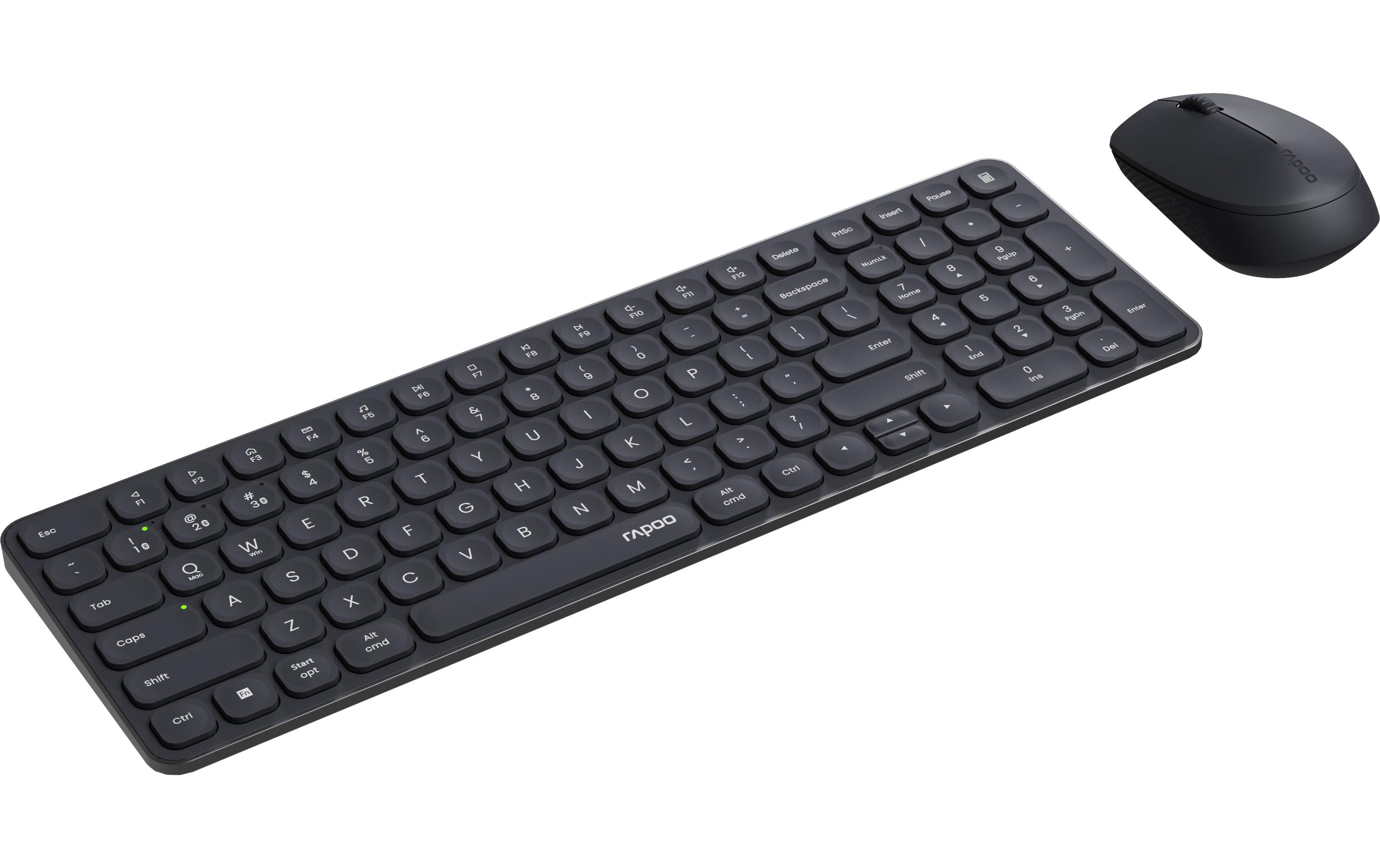 Rapoo Tastatur-Maus-Set 9710M ultraslim