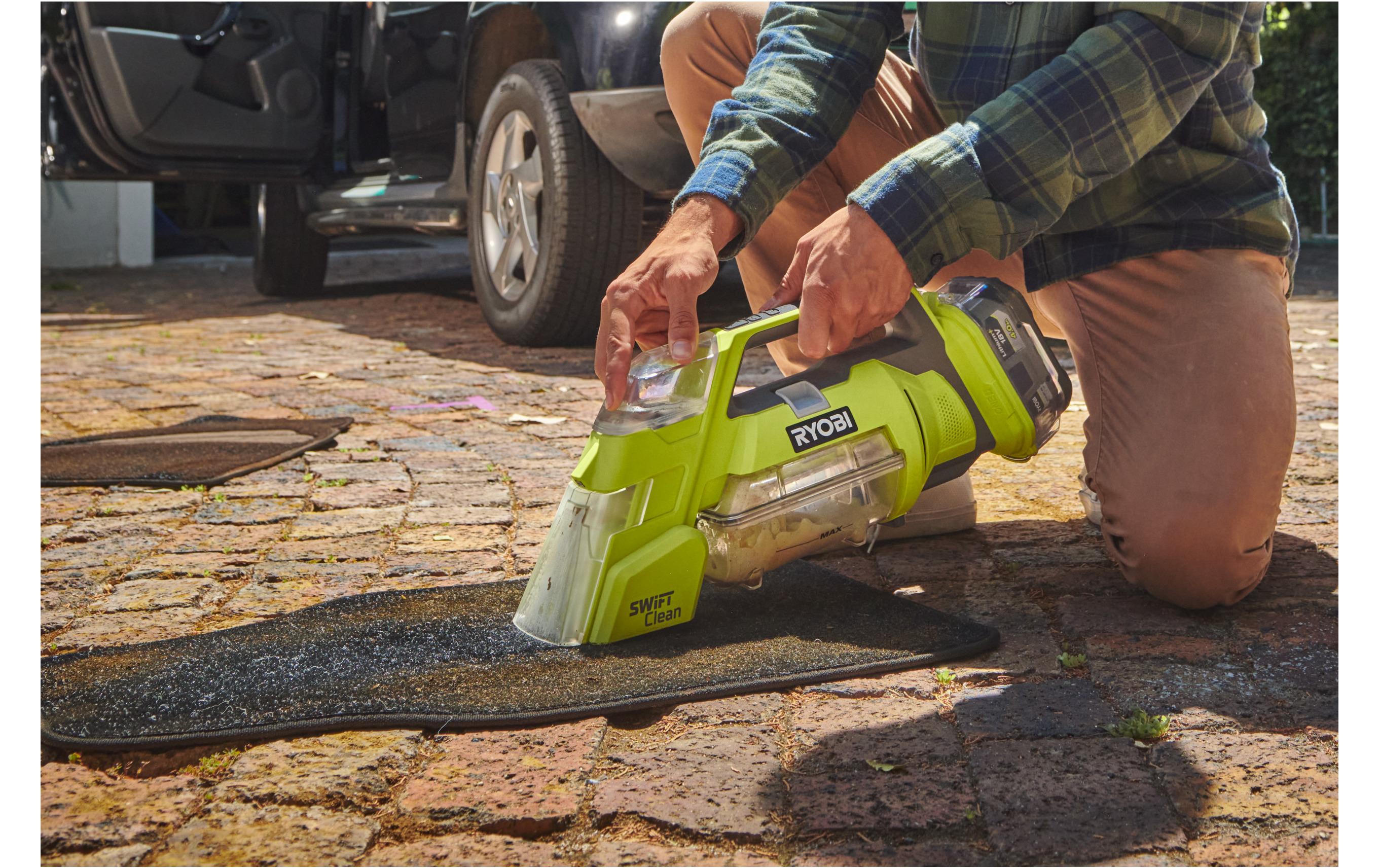 RYOBI Akku-Textielreiniger RDC18-0 ohne Akku und Ladegerät