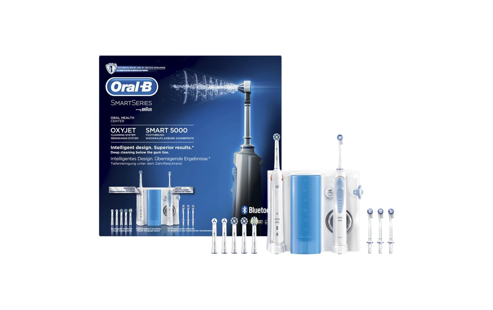 Oral-B Munddusche-Set WaterJet & SMART 5
