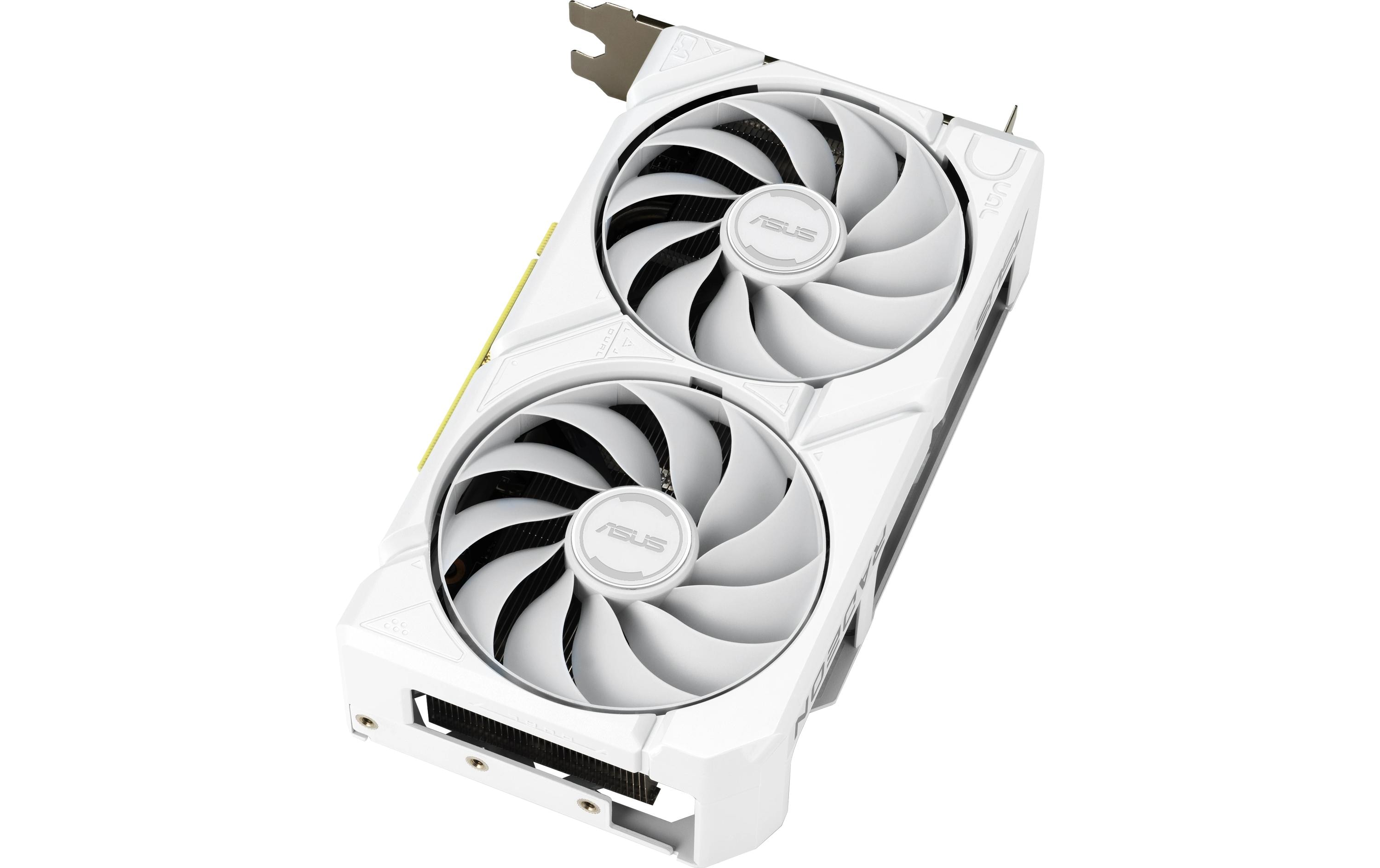 ASUS Grafikkarte Dual Radeon RX9060XT 16G Weiss