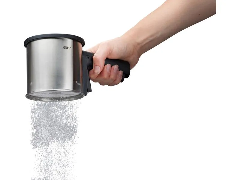 GEFU Mehlsieb Siva Schwarz/Silber GEFU Mehlsieb Siva Schwarz/Silber