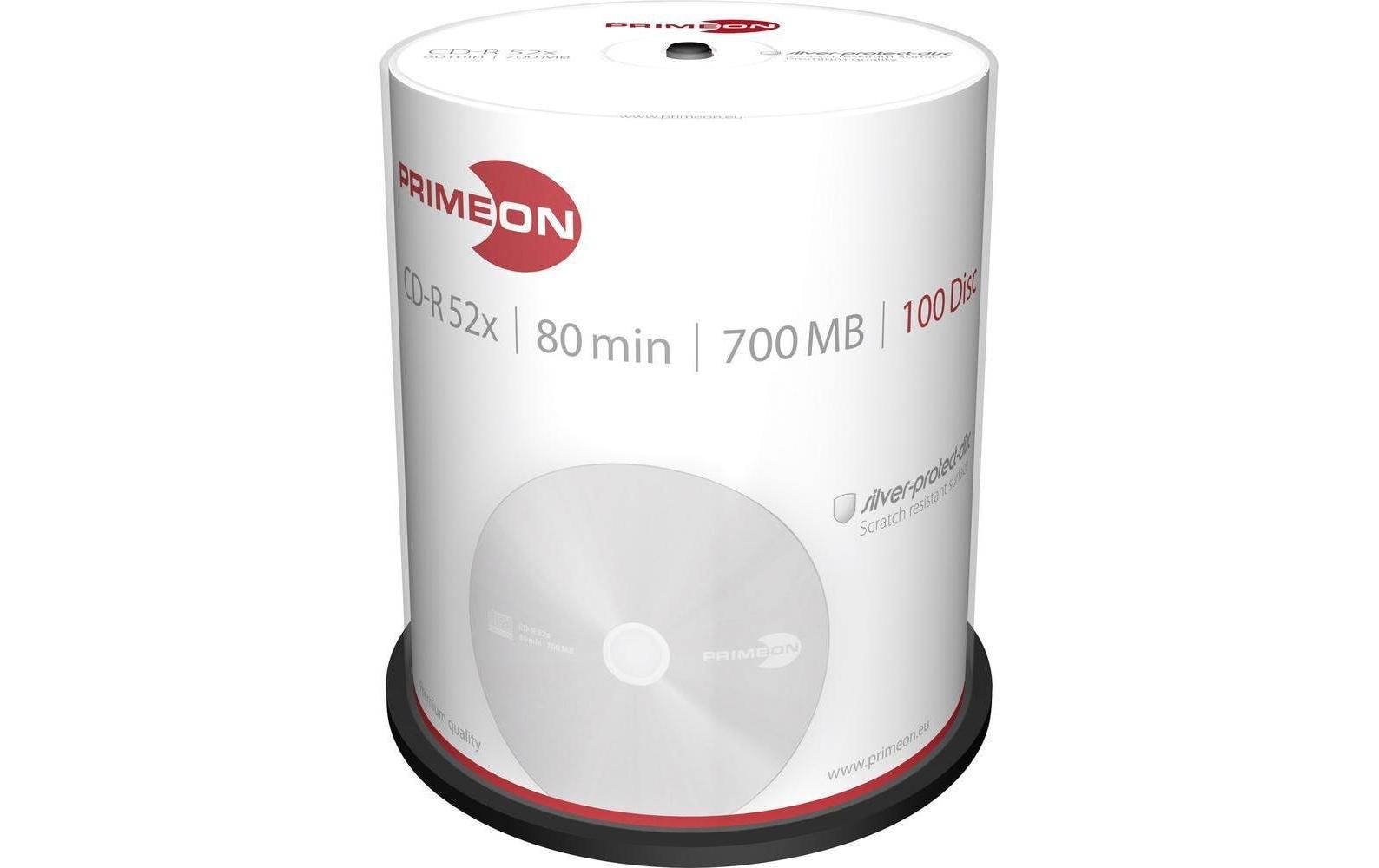 Primeon CD-R 0.7 GB, Spindel (100 Stück)