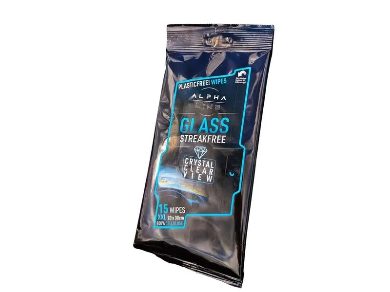 Alpha Line Scheibenreinigungstücher, Pack à 15 Stück 15 Stück Alpha Line Scheibenreinigungstücher, Pack à 15 Stück 15 Stück