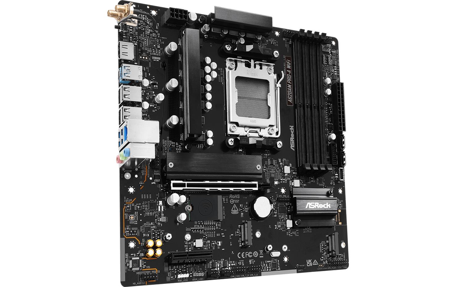 ASRock Mainboard A620AM Pro-A WiFi