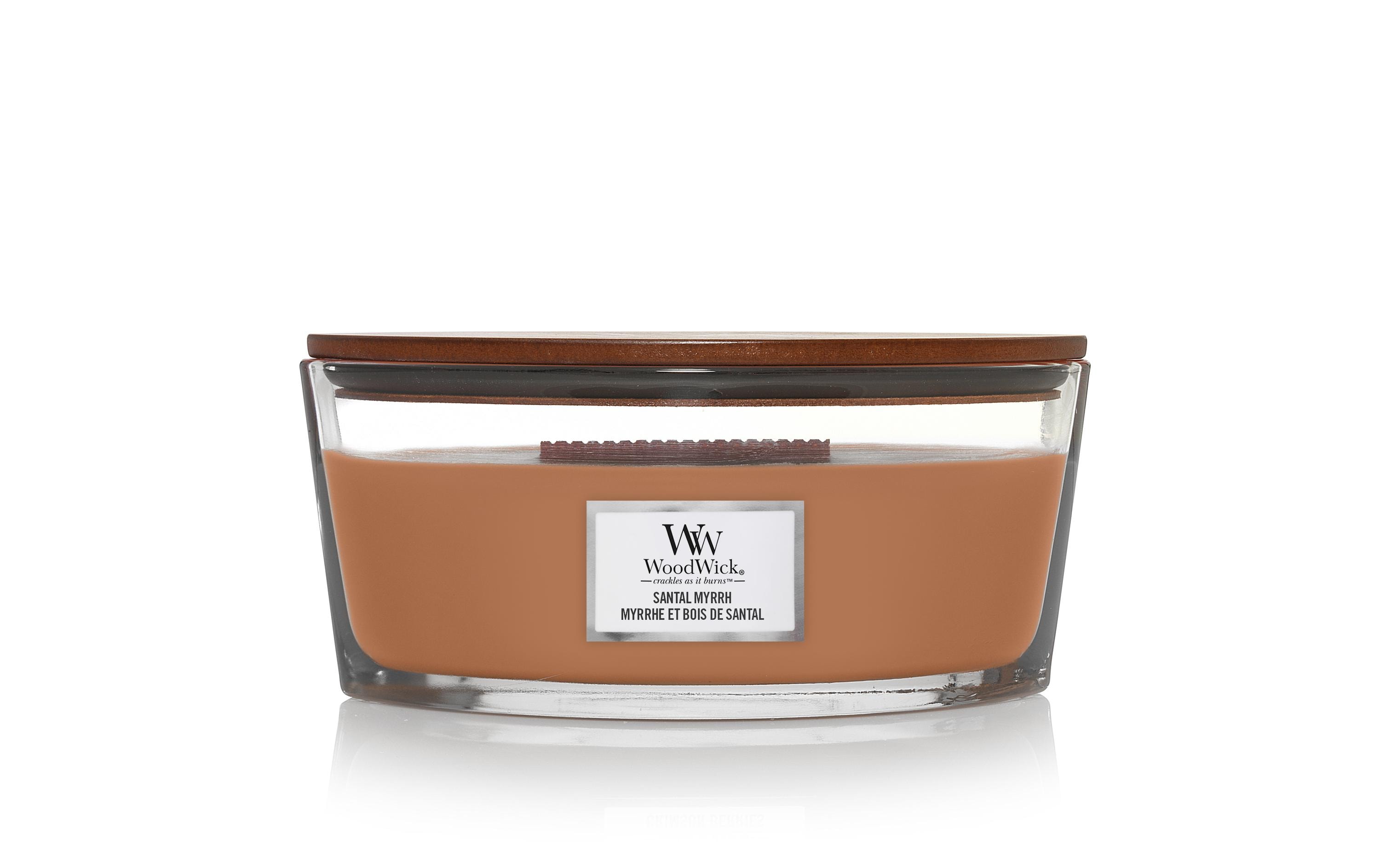 Woodwick Duftkerze Santal Myrrh Ellipse Woodwick Duftkerze Santal Myrrh Ellipse