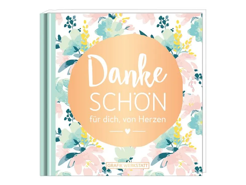Grafik Werkstatt Minibuch Dankeschön