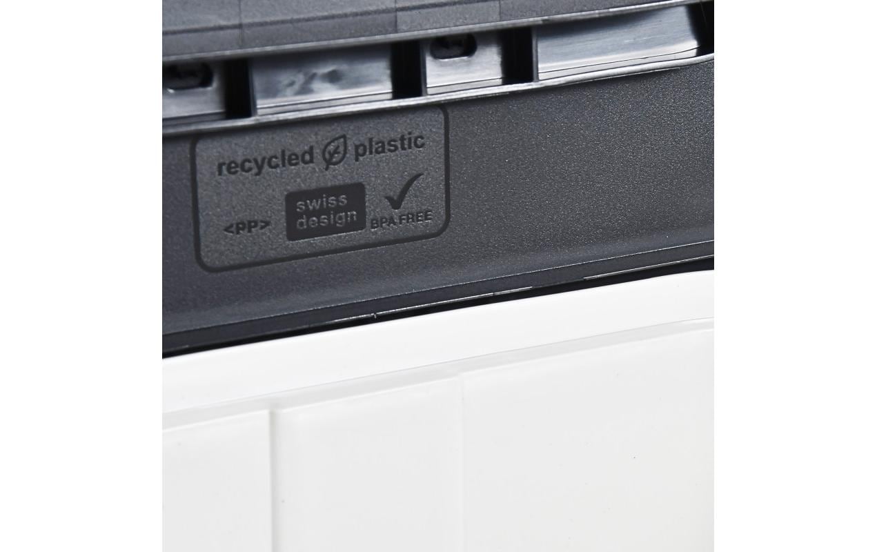 MSV Abfalleimer Harper 35 l, Weiss