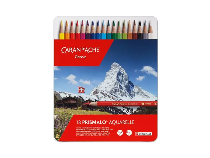 Caran d'Ache Farbstifte Prismalo 18 Stück Caran d'Ache Farbstifte Prismalo 18 Stück