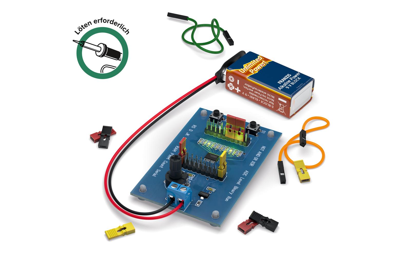 Franzis Lernpaket Grundschaltungen der digitalen Elektronik, Deutsch