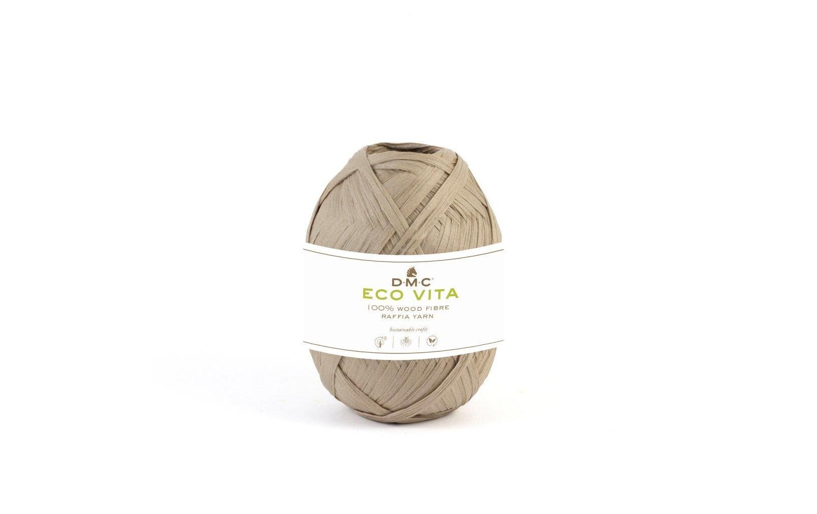 DMC Stoffgarn Eco Vita Raffia 50 g, Taupe