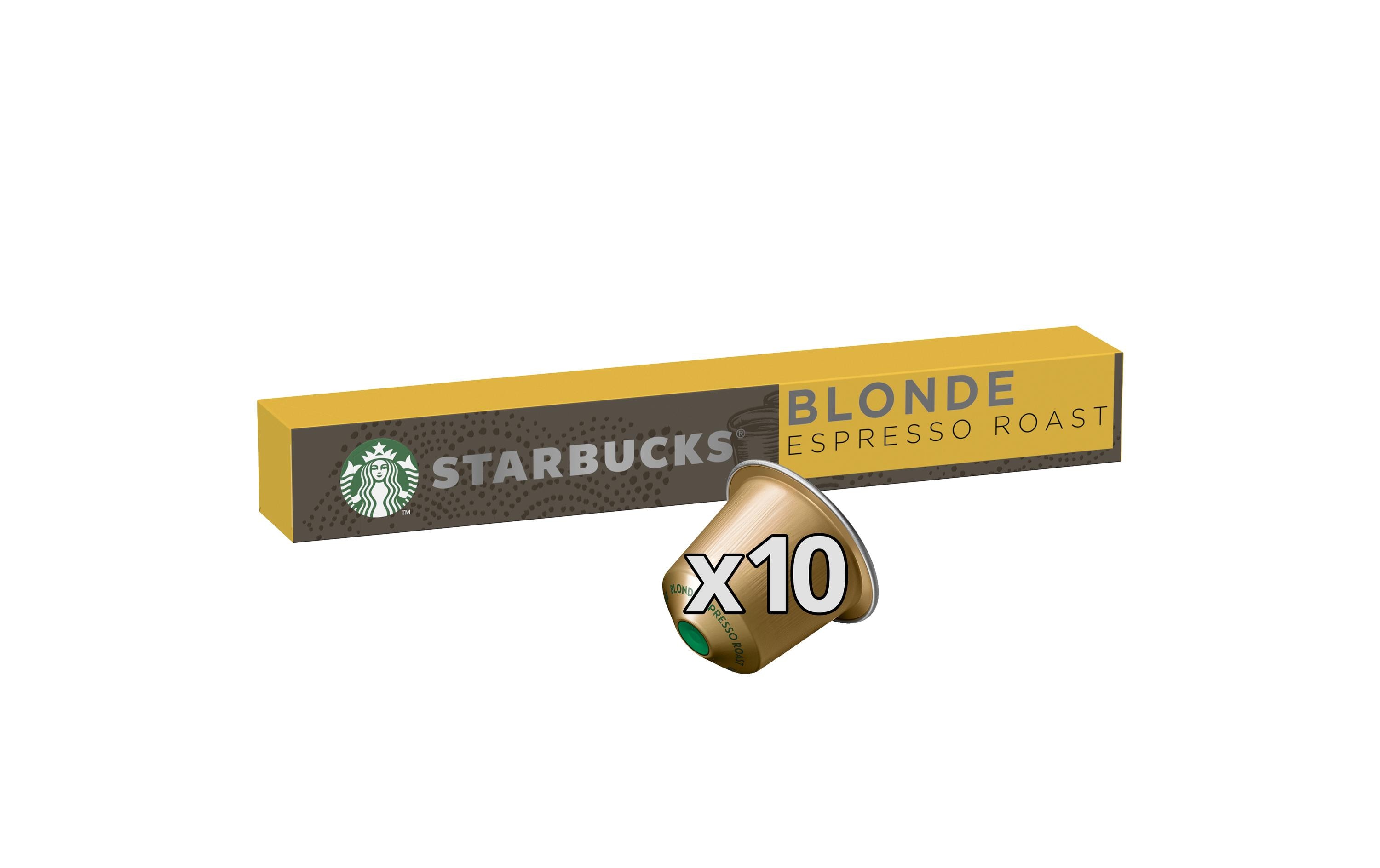 Starbucks Kaffeekapseln Blonde Espresso Roast 10 Stück